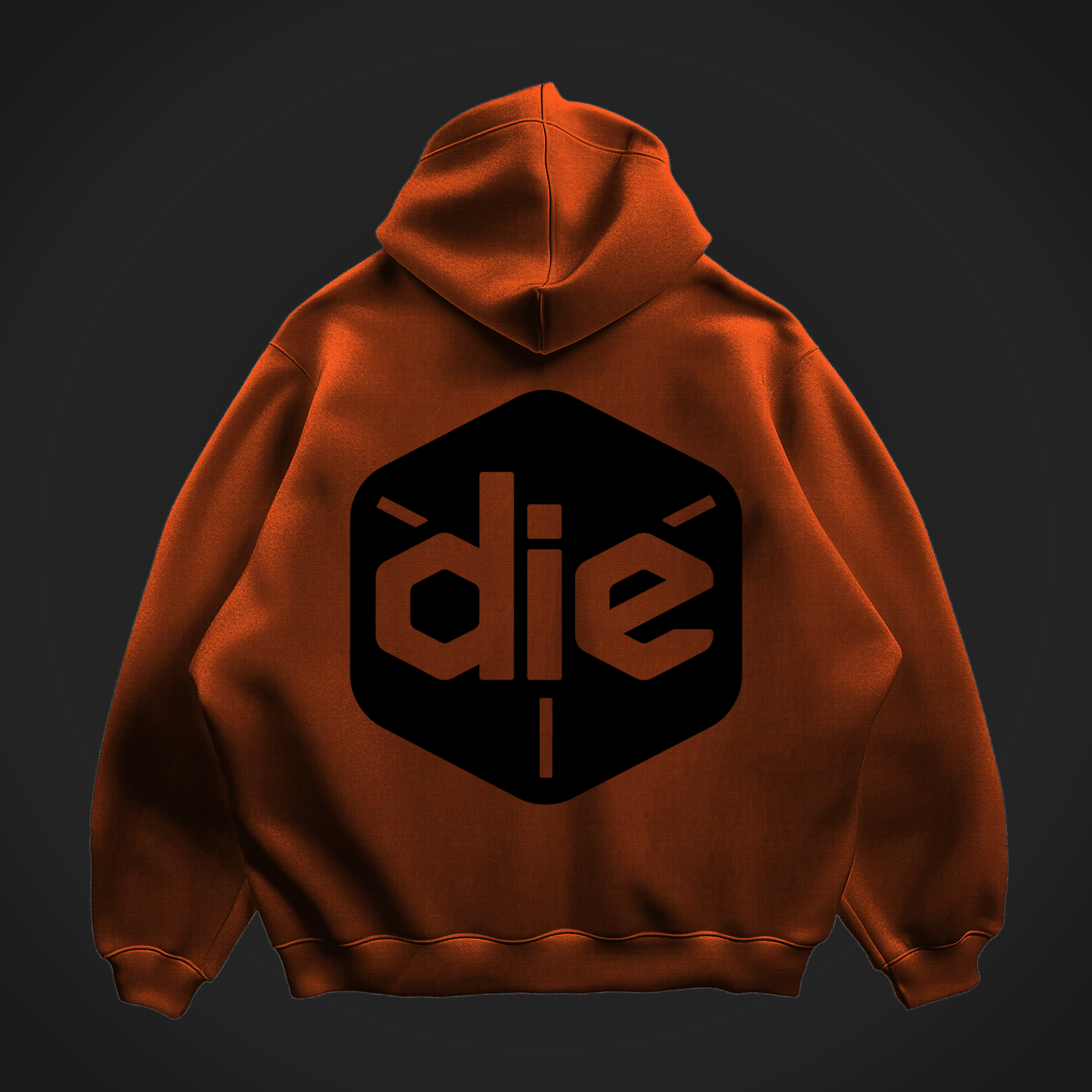 Orange Hoodie