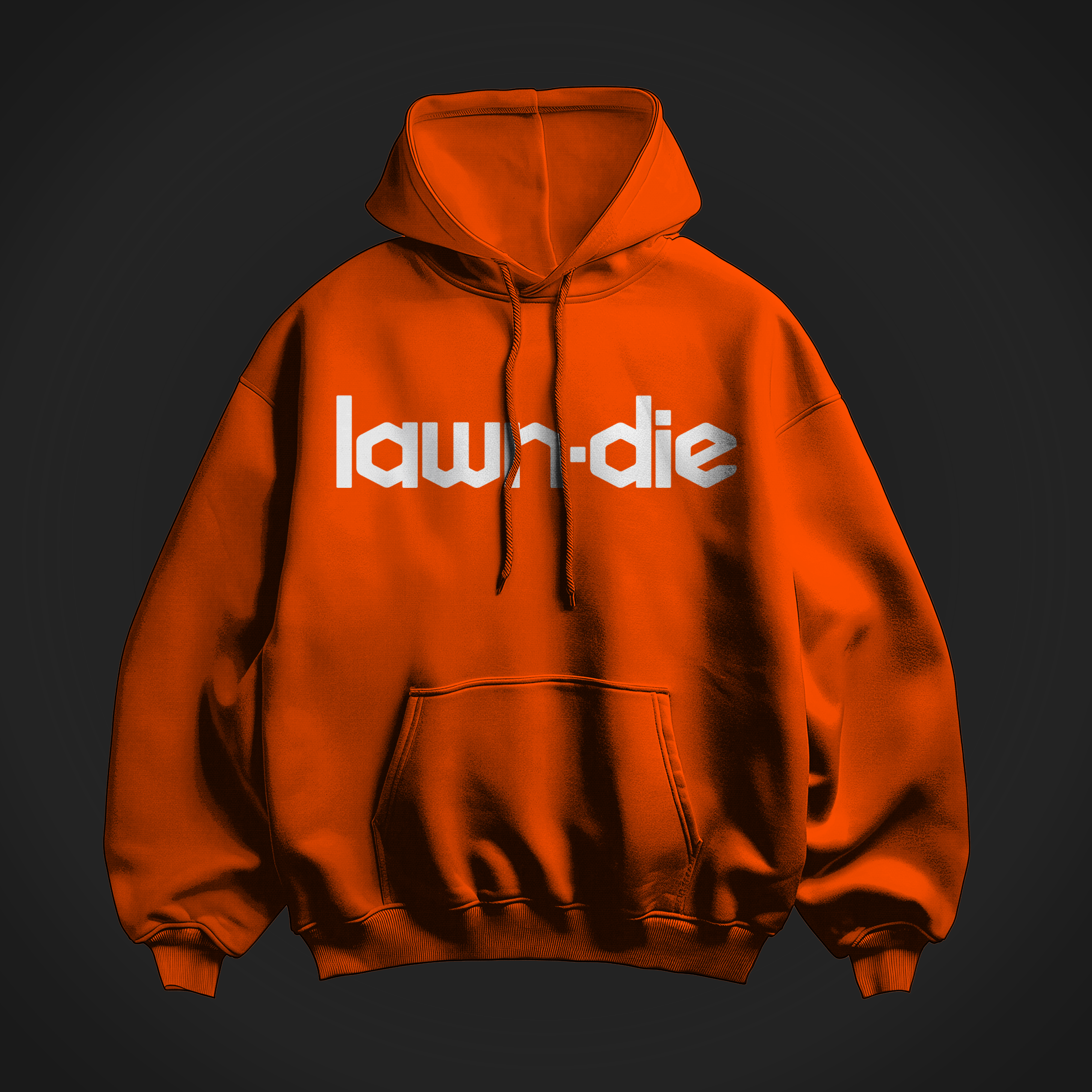 Orange Hoodie